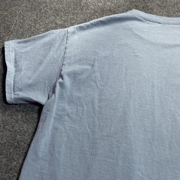 Naruto Shirt Mens Large Shippuden Oversized Naruto Kanji Men's Blue Fog 2002 - Picture 14 of 14